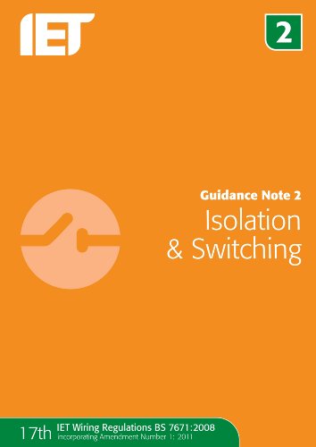 9781849192736: Guidance Note 2: Isolation & Switching: Isolation and Switching