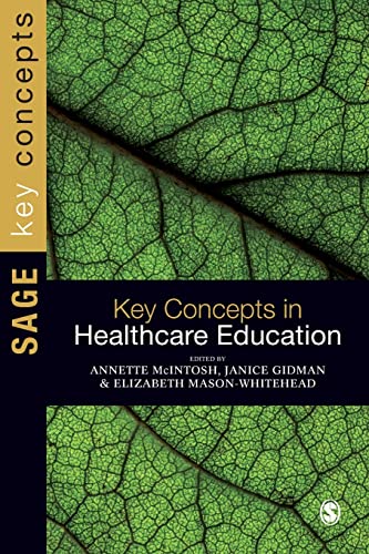 Beispielbild fr Key Concepts In Healthcare Education (SAGE Key Concepts Series) zum Verkauf von Cambridge Rare Books