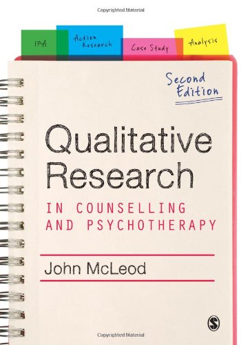 Qualitative Research in Counselling and Psychotherapy (9781849200615) by McLeod, John