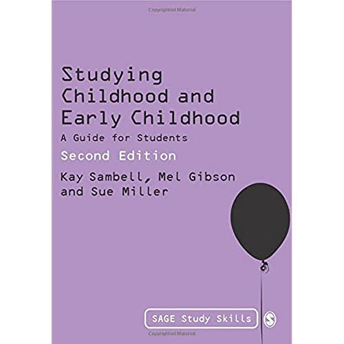 Stock image for Studying Childhood and Early Childhood: A Guide For Students (Sage Study Skills Series) for sale by WorldofBooks