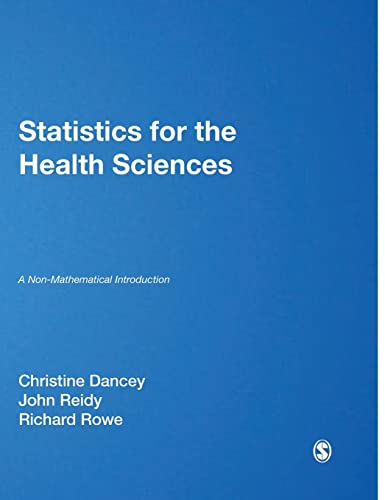 Imagen de archivo de Statistics for the Health Sciences: A Non-Mathematical Introduction a la venta por HPB-Red