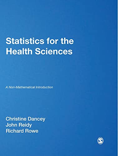 9781849203357: Statistics for the Health Sciences: A Non-Mathematical Introduction