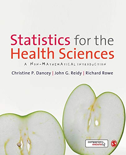 Imagen de archivo de Statistics for the Health Sciences: A Non-Mathematical Introduction a la venta por ThriftBooks-Atlanta