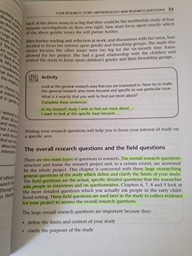 Doing Your Early Years Research Project: A Step by Step Guide - Guy Roberts-Holmes