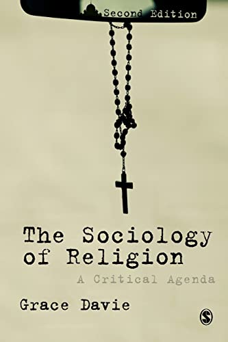 9781849205870: The Sociology of Religion: A Critical Agenda