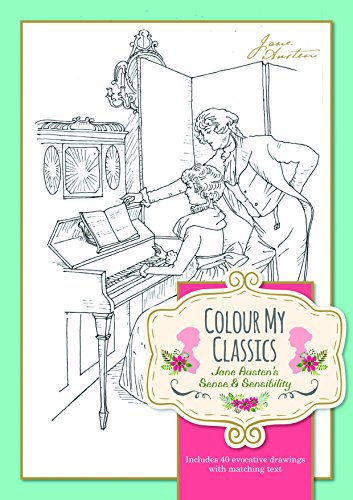 Beispielbild fr Colour My Classics - Jane Austen' Sense & Sensibility zum Verkauf von WorldofBooks