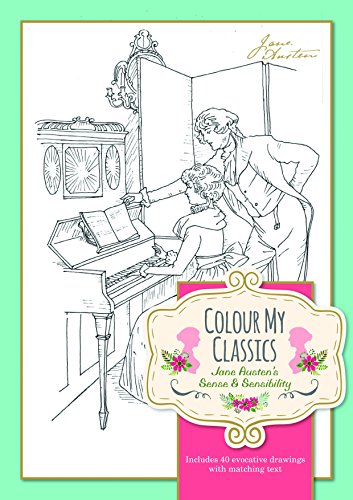 9781849311304: Colour My Classics Jane Austen's Sense & Sensibility