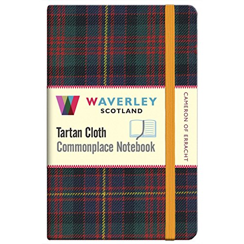 9781849344098: Waverley (M): Cameron of Erracht Tartan Cloth Commonplace Notebook (Waverley Scotland Tartan Cloth Commonplace Notebooks/Gift/stationery/plaid)