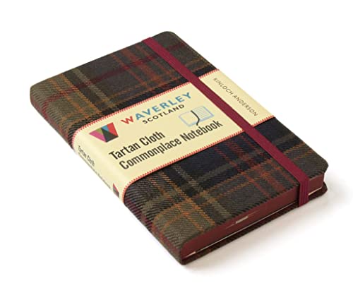 Beispielbild fr Kinloch Anderson: Waverley Genuine Tartan Cloth Commonplace Notebook (9cm x 14cm) (Waverley Scotland Tartan Cloth Commonplace Notebooks/Gift/Stationery/Plaid) zum Verkauf von Monster Bookshop