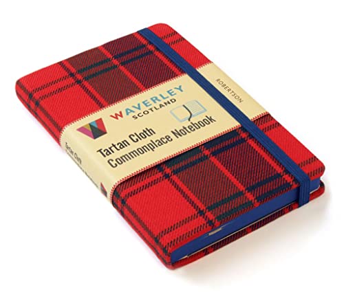 Beispielbild fr Robertson: Waverley Genuine Tartan Cloth Commonplace Notebook (9cm x 14cm) (Waverley Scotland Tartan Cloth Commonplace Notebooks/Gift/Stationery/Plaid) zum Verkauf von Monster Bookshop