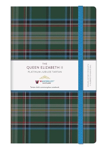 Beispielbild fr The Queen Elizabeth II Platinum Platinum Jubilee Tartan Cloth Large Notebook: Waverley Commonplace Notebooks: 91 (Waverley Tartan Cloth Commonplace Notebooks) zum Verkauf von Monster Bookshop