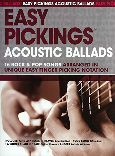 9781849380676: Easy Pickings Acoustic Ballads Gtr