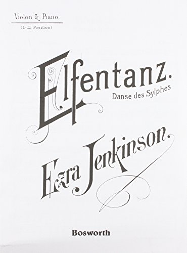 9781849383400: Ezra jenkinson: elfentanz (violin/piano)