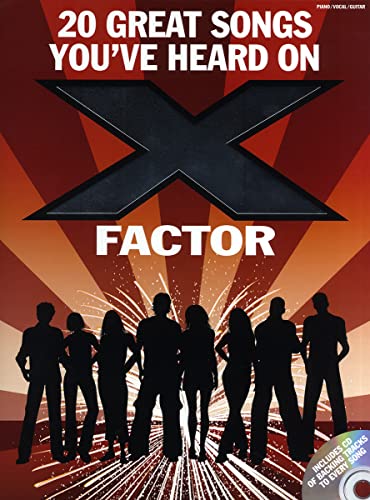 9781849383769: 20 great songs you've heard on x factor piano, voix, guitare+cd