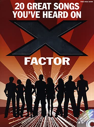 Stock image for 20 Great Songs You'Ve Heard On X Factor Pvg Book/Cd for sale by WorldofBooks