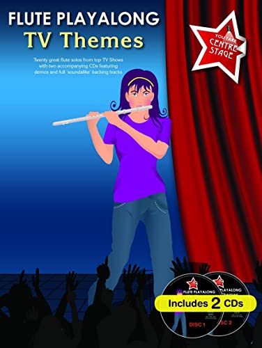 Stock image for Flute Playalong TV Themes Book & CD (You Take Centre Stage) for sale by WorldofBooks