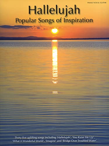 9781849385572: Hallelujah: popular songs of inspiration piano, voix, guitare