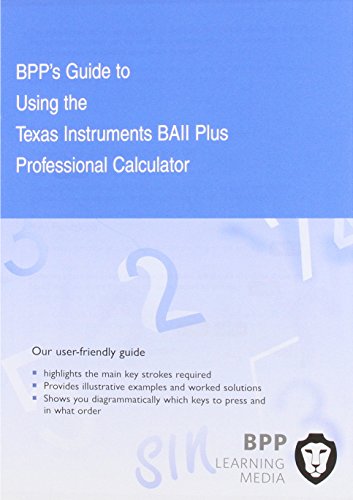 9781849428743: CFA Navigator - Texas Instruments BAII Plus Calculator Guide