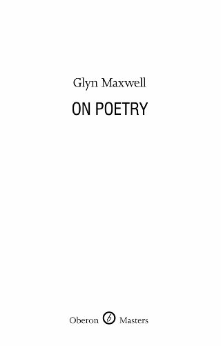 Imagen de archivo de On Poetry: 1 (Oberon Masters Series) a la venta por WorldofBooks