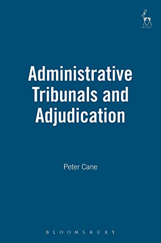 Beispielbild fr Administrative Tribunals and Adjudication zum Verkauf von Anybook.com