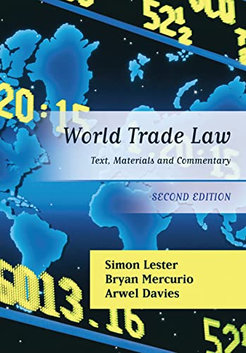 Imagen de archivo de World Trade Law: Text, Materials and Commentary a la venta por SecondSale