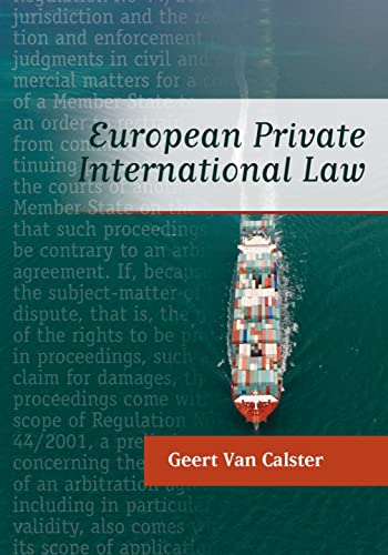 9781849462419: European private international law