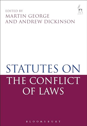 9781849463430: Statutes on the Conflict of Laws