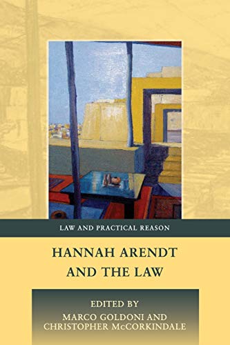 Beispielbild fr Hannah Arendt and the Law zum Verkauf von Anybook.com