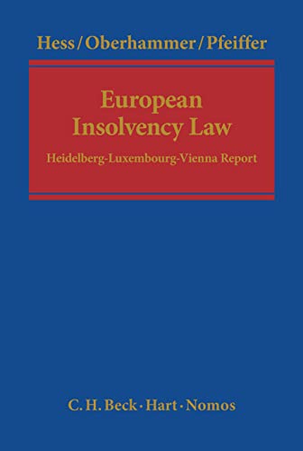 Stock image for European Insolvency Law: Heidelberg-Luxembourg-Vienna Report for sale by Chiron Media