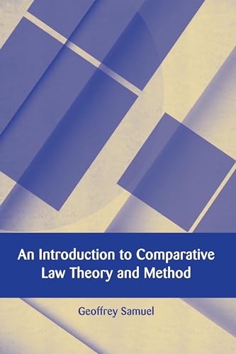 Imagen de archivo de An Introduction to Comparative Law Theory and Method (European Academy of Legal Theory Series) a la venta por Books Unplugged
