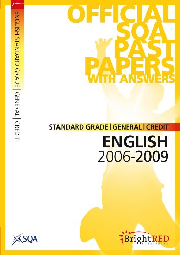 9781849480116: English General Credit (Standard Grade) SQA Past Papers 2009