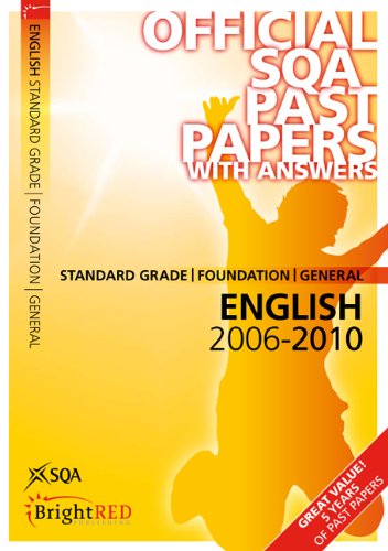 Beispielbild fr English Foundation/General (St Gr) 2010 SQA Past Papers zum Verkauf von AwesomeBooks