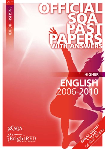 Imagen de archivo de English Higher SQA Past Papers 2010 a la venta por AwesomeBooks