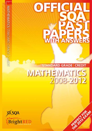 Stock image for Maths Credit 2012 SQA Past Papers (Maths Credit SQA Past Papers) for sale by WorldofBooks