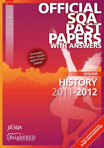 9781849482912: History Higher Sqa Past Papers 2012