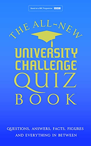 Beispielbild fr The All New University Challenge Quiz Book: Questions, Answers, Facts, Figures and everything in between.: The Ultimate Quiz Book zum Verkauf von WorldofBooks