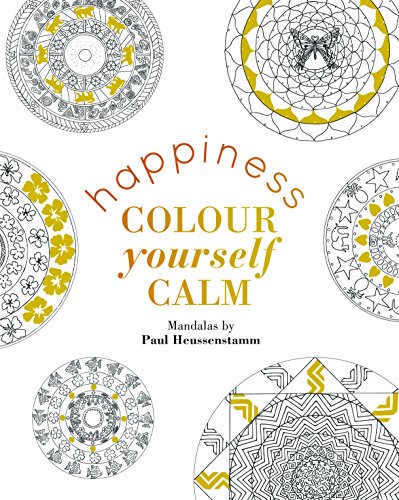 Imagen de archivo de Colour Yourself Calm: Happiness a la venta por WorldofBooks
