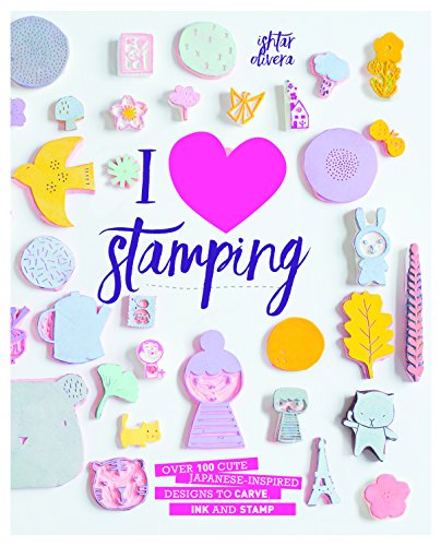 Stock image for I Heart Stamping : Over 50 Cute Japanese-Inspired Designs to Carve, Ink and Stamp for sale by Better World Books: West