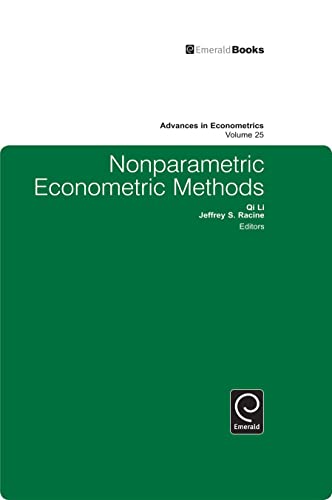 Imagen de archivo de Nonparametric Econometric Methods a la venta por Revaluation Books