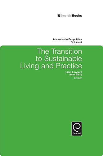 Imagen de archivo de The Transition to Sustainable Living and Practice a la venta por Basi6 International