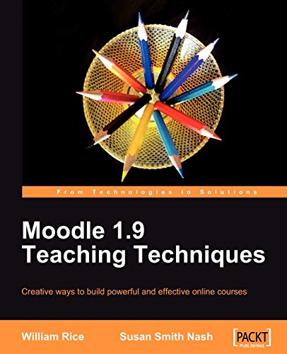 Beispielbild fr Moodle 1.9 Teaching Techniques zum Verkauf von WorldofBooks