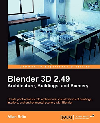 9781849510486: Blender 3d 2.49 Architecture, Buildings, and Scenery