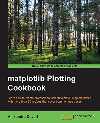 Imagen de archivo de Matplotlib Plotting Cookbook a la venta por HPB-Red