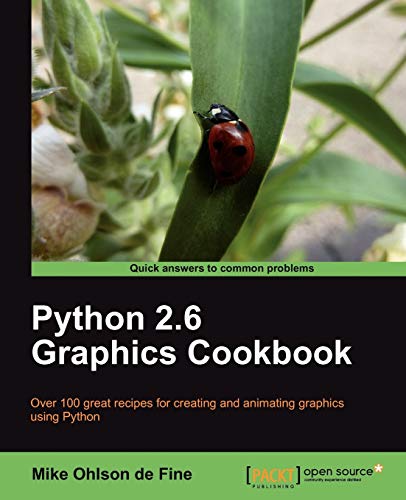 9781849513845: Python 2.6 Graphics Cookbook