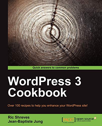 Stock image for Wordpress 3 Cookbook for sale by AwesomeBooks