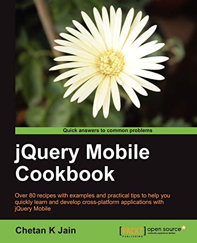 Stock image for jQuery Mobile Cookbook for sale by WorldofBooks