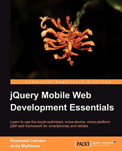 9781849517263: jQuery Mobile Web Development Essentials