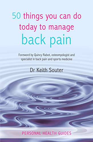 Beispielbild fr 50 Things You Can Do Today to Manage Back Pain zum Verkauf von Better World Books