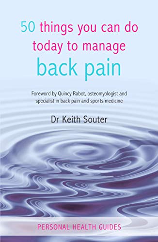 Imagen de archivo de 50 Things You Can Do Today to Manage Back Pain a la venta por Better World Books