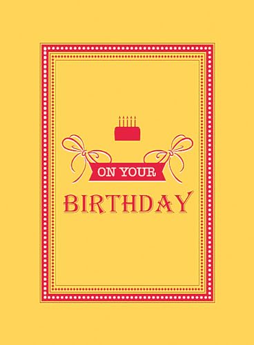 9781849534840: On Your Birthday